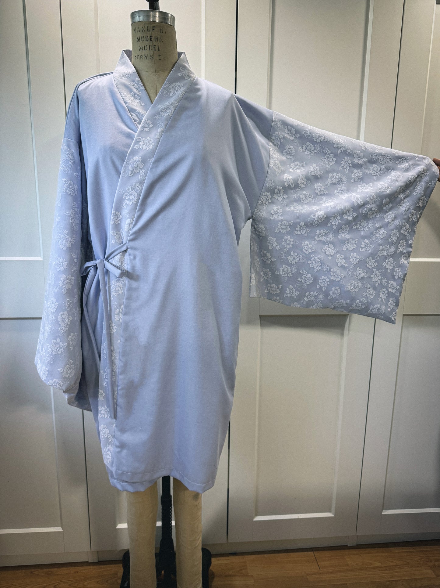 Long Kimono/Haori Lined Sewing Pattern/Downloadable PDF File and Tutorial Book