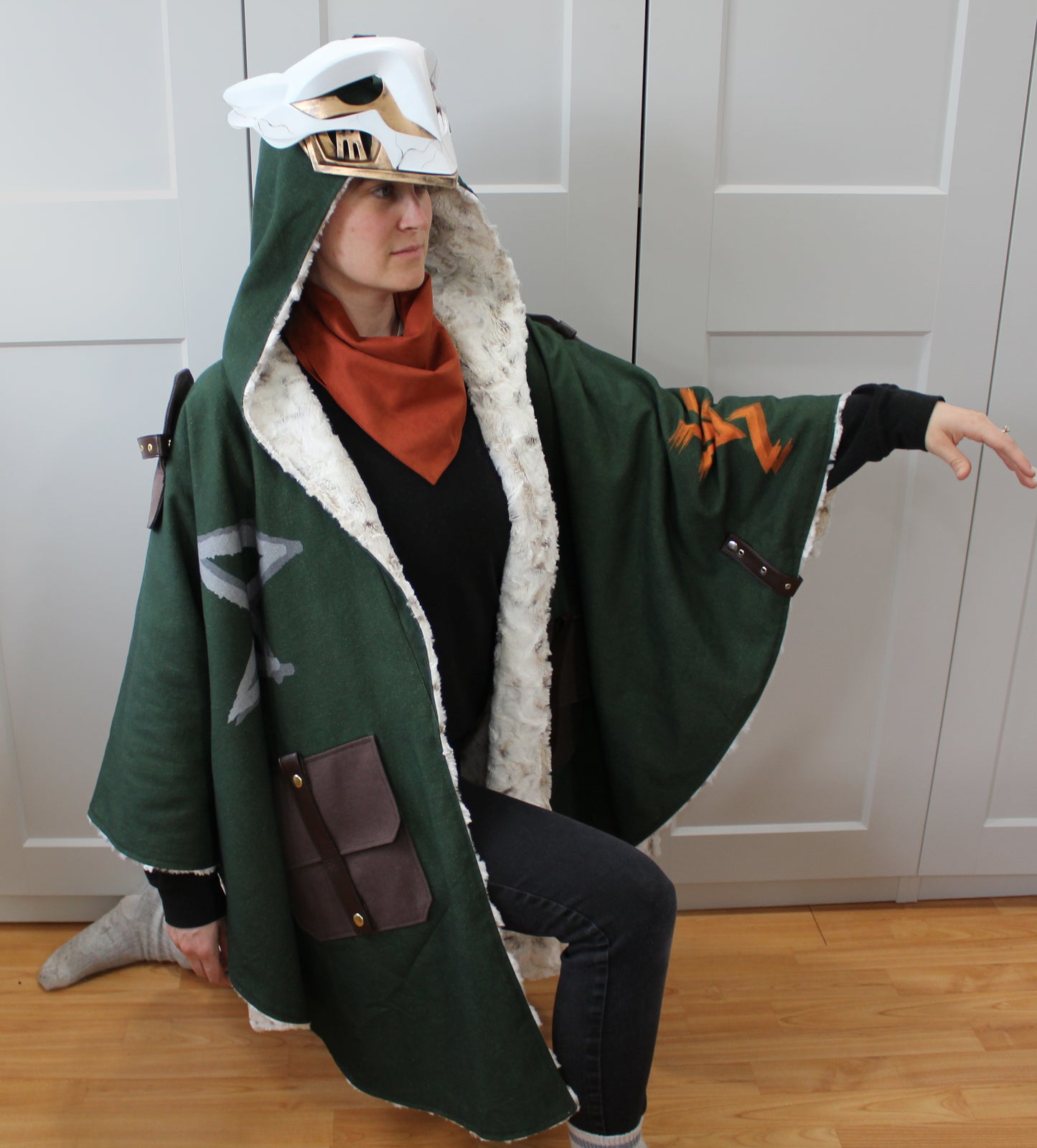 Arcane Ekko Inspired Blanket Hoodie Version 2