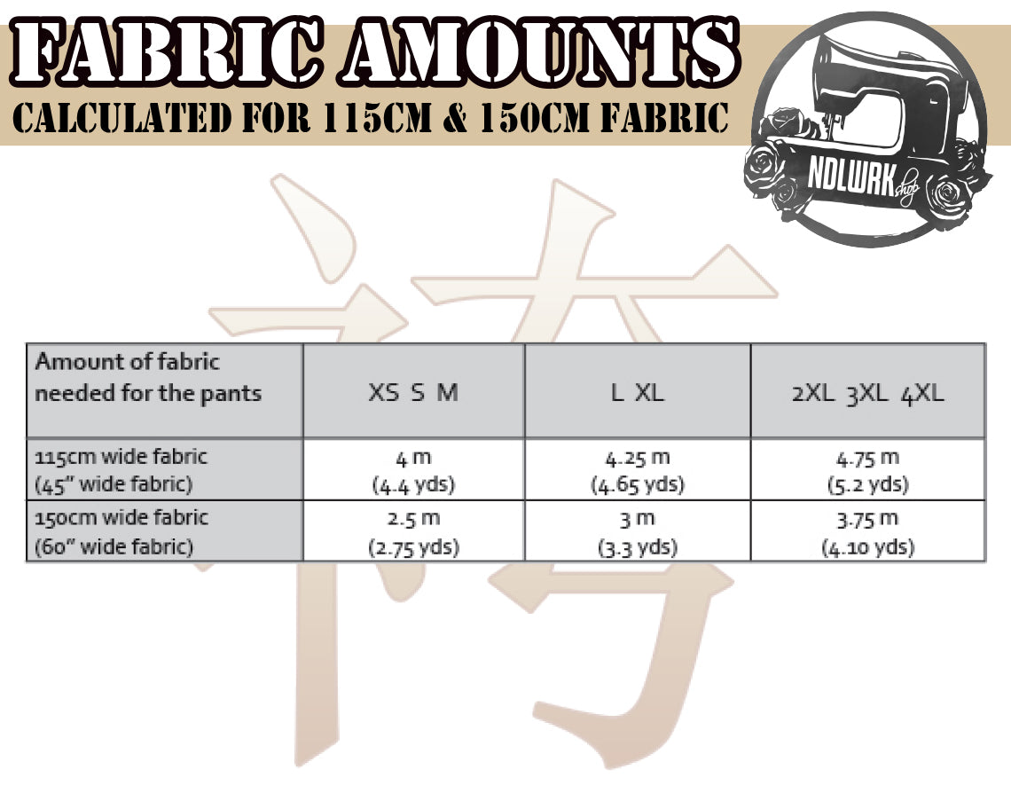 Wide Hakama Pants Sewing Pattern/Downloadable PDF and Tutorial Book