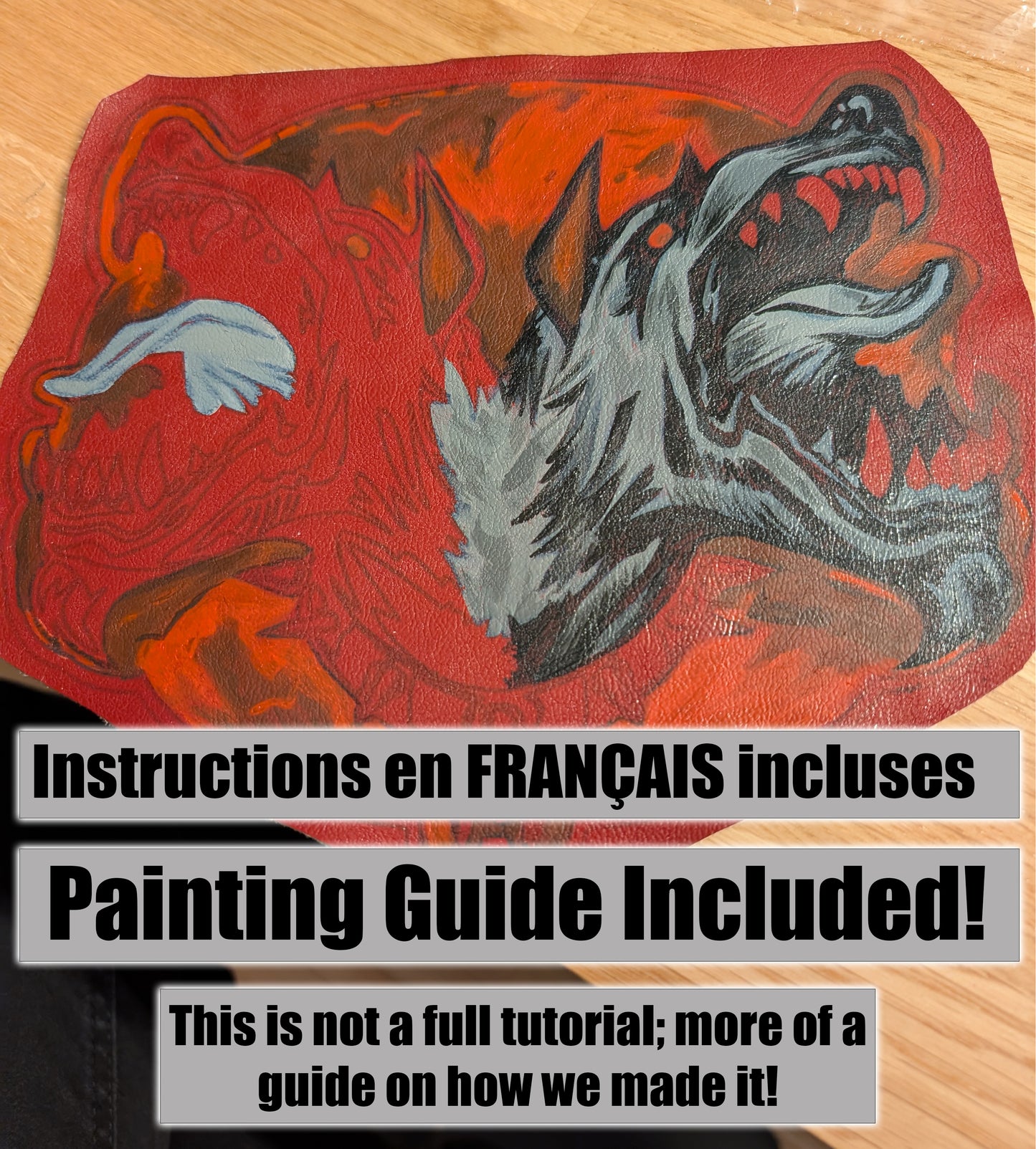 Duo Dog Template PDF and SVG Files and Guide - Vi Arcane Season 2 Inspired!