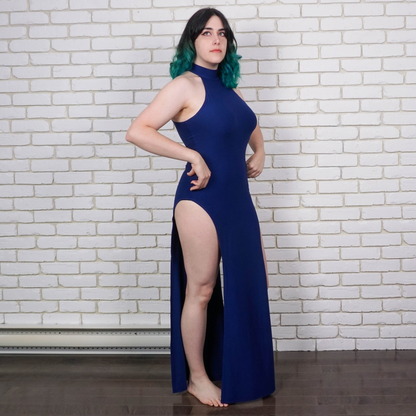 Open Thigh Full Stretch Dress Sewing Pattern/Downloadable PDF and Tutorial Book