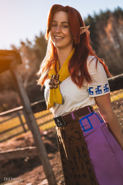 Simple A-Line Skirt sewing Pattern/Downloadable PDF File and Tutorial Book