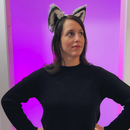 Easy No-Sew Animal Ears and Tails Pattern / Downloadable PDF File and Tutorial Book