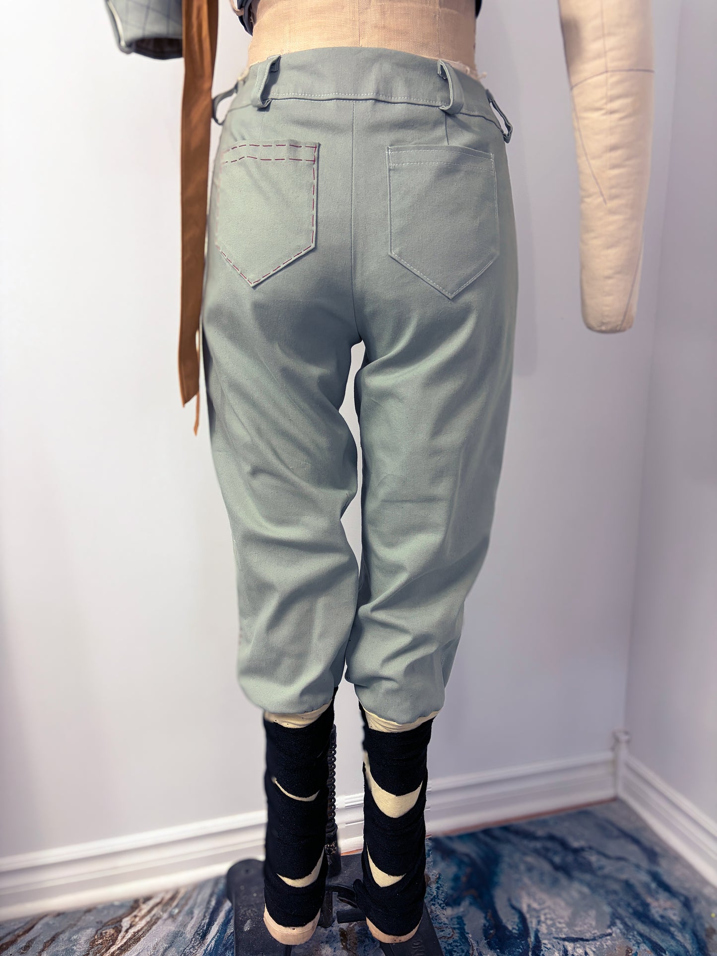 Female Straight Cuffed Pants Sewing Pattern | Expedition33 inspired | PDF File and Tutorial Book