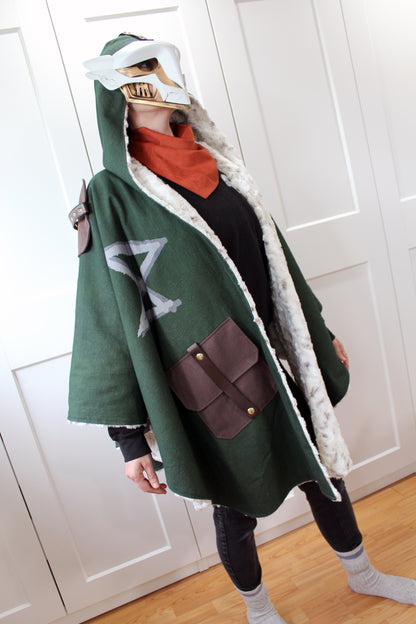 Arcane Ekko Inspired Blanket Hoodie Version 2