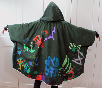 Arcane Ekko Inspired Blanket Hoodie Version 1