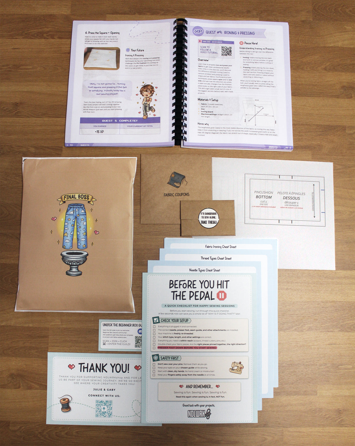 Sewing Saga: A Beginner's Quest - The Flexible Start