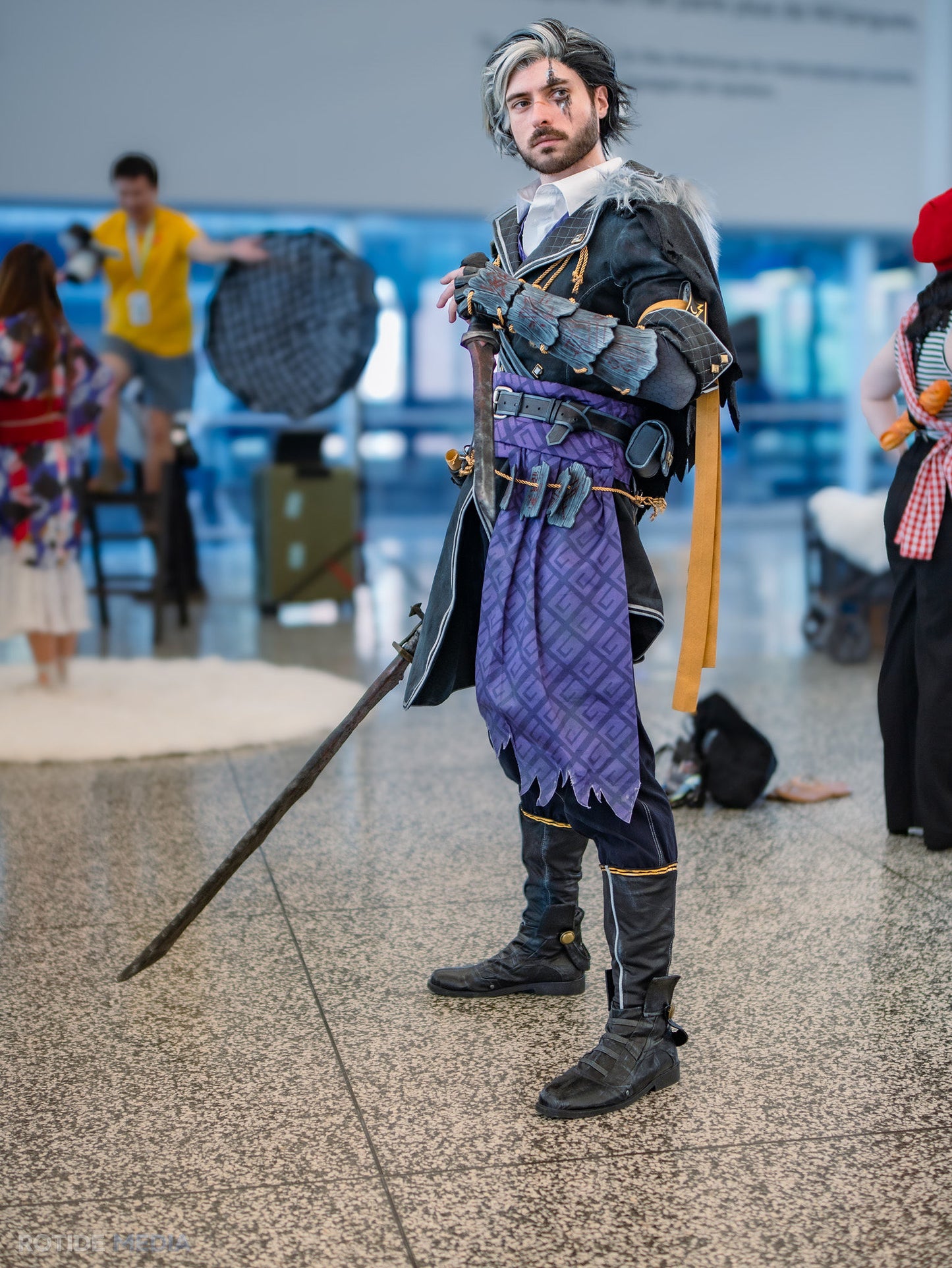 Verso Cosplay Sewing Pattern Bundle – Jacket, Vest, Pants, Cape, Sash & Belts + Six Tutorial books