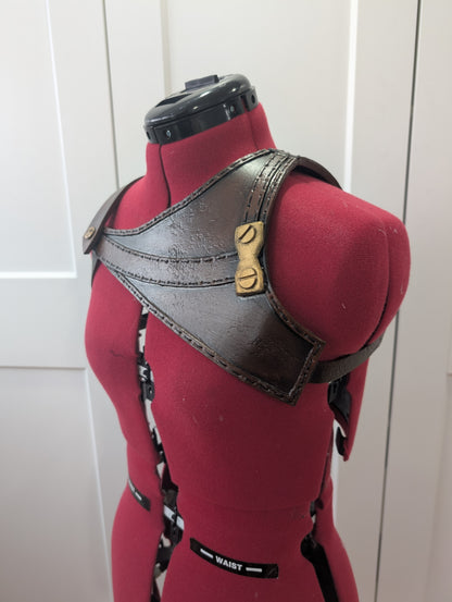 Arcane Jinx Inspired Leather Harness Crafting Pattern/Downloadable PDF File and Tutorial Book