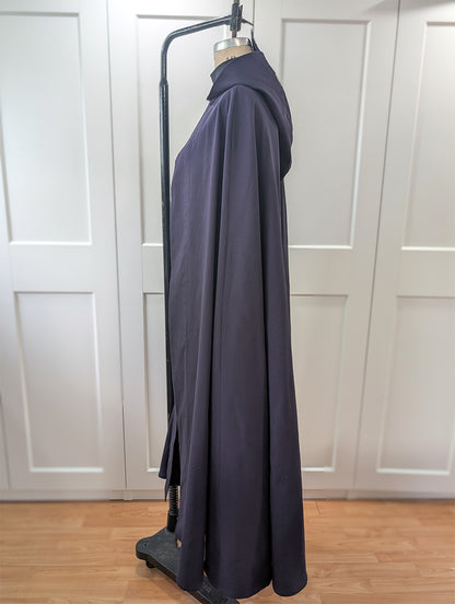 Hooded Cloak Sewing Pattern – Floor-Length Hooded Cosplay Cape / Downloadable PDF File and Tutorial Book