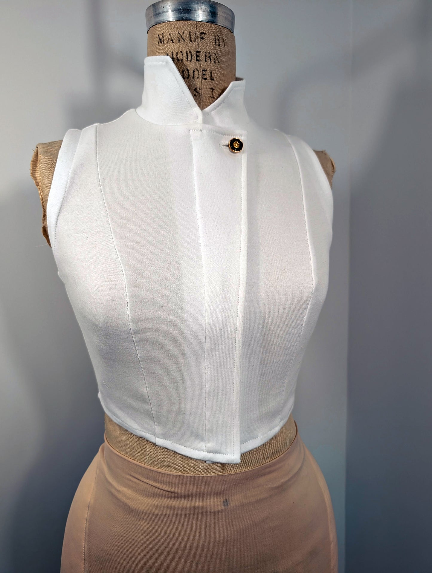 Overlap Zip Top | Asymmetrical Collar Shirt | Cosplay PDF Sewing Pattern (XS - 4XL)