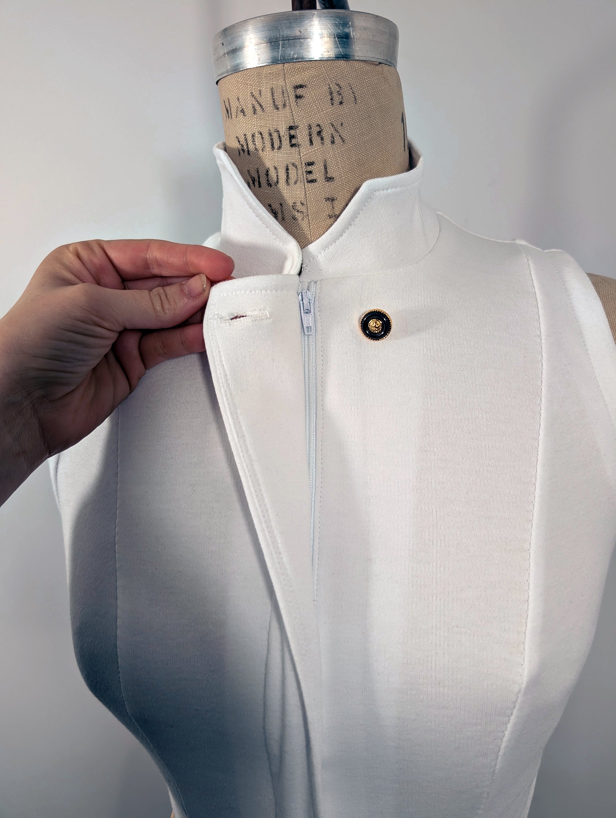 Overlap Zip Top | Asymmetrical Collar Shirt | Cosplay PDF Sewing Patte