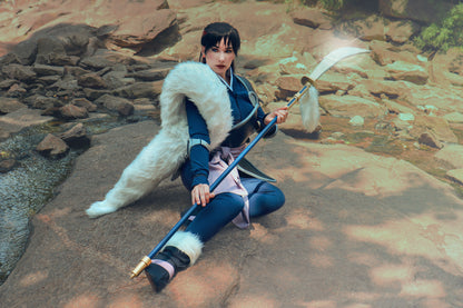 Female Warrior Cosplay Sewing Pattern/Downloadable Pdf File *INCLUDES TAILS*