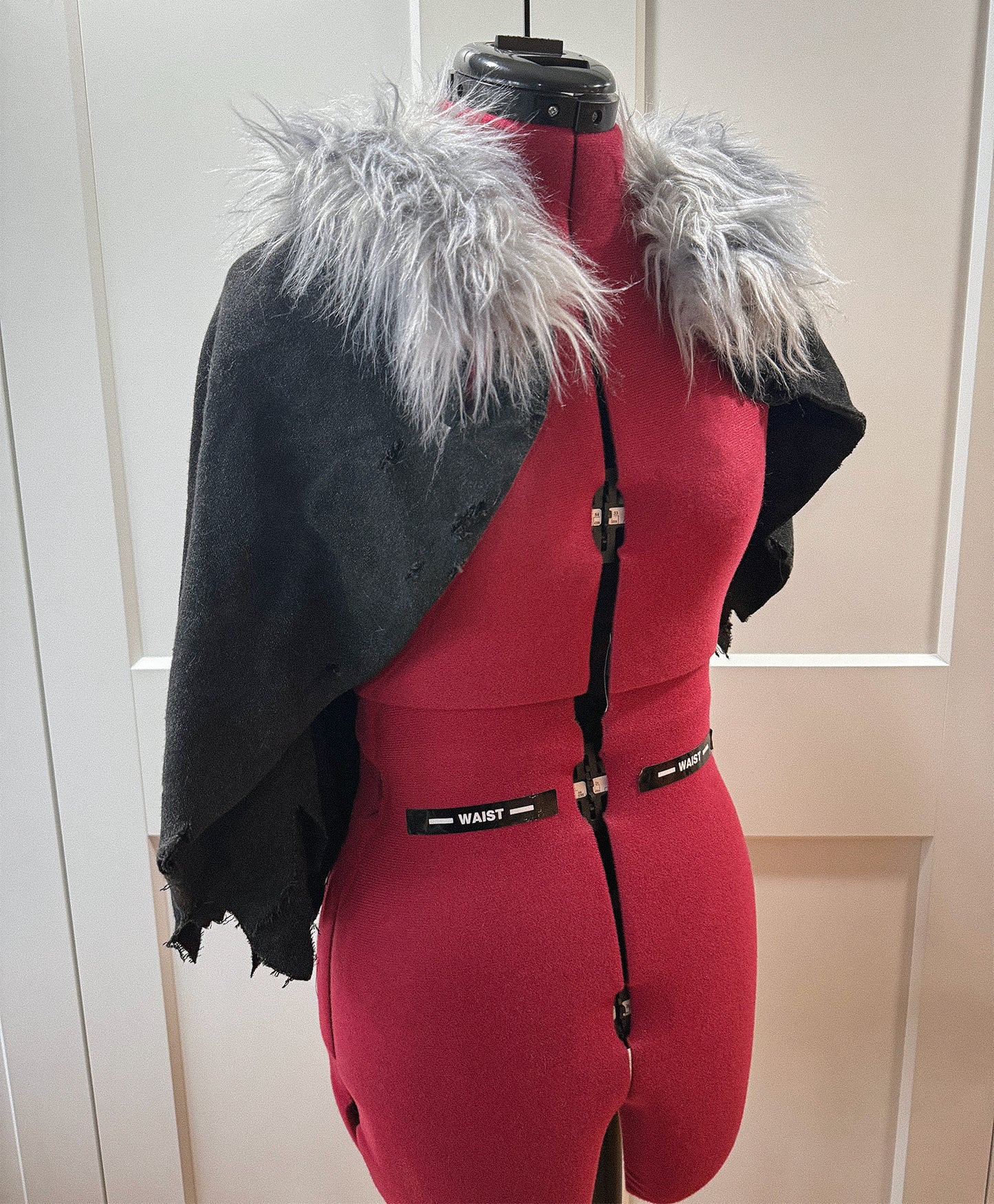 Easy Cape Pattern | Fur Shoulder Collar Sewing PDF + Tutorial Book