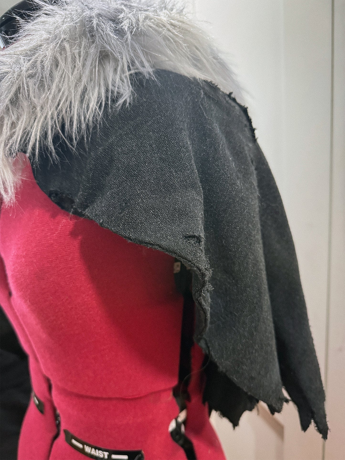 Easy Cape Pattern | Fur Shoulder Collar Sewing PDF + Tutorial Book