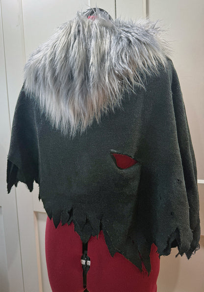 Easy Cape Pattern | Fur Shoulder Collar Sewing PDF + Tutorial Book