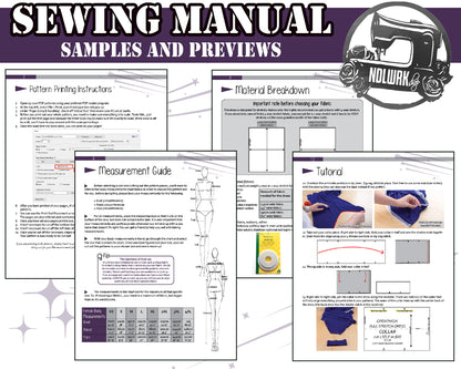 Open Thigh Full Stretch Dress Sewing Pattern/Downloadable PDF and Tutorial Book