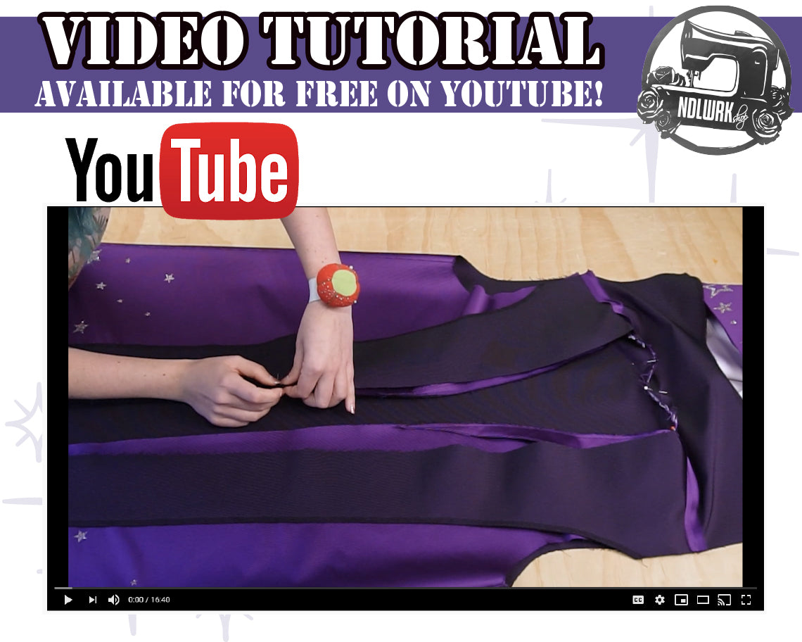 Mage Coat Cosplay Costume Sewing Pattern/Downloadable PDF File