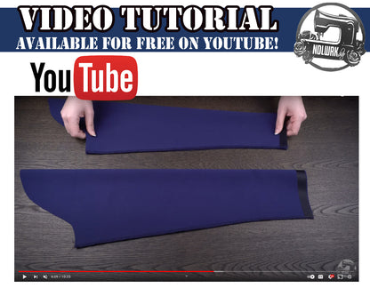 Fitted Ninja Shirt Sewing Pattern/Downloadable PDF File and Tutorial Book