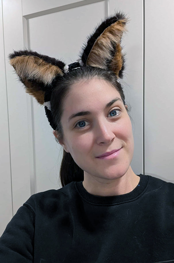 Easy No-Sew Animal Ears and Tails Pattern / Downloadable PDF File and Tutorial Book