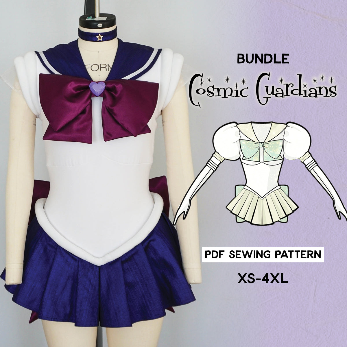 Cosmic Guardians Cosplay Sewing Pattern/Downloadable PDF File