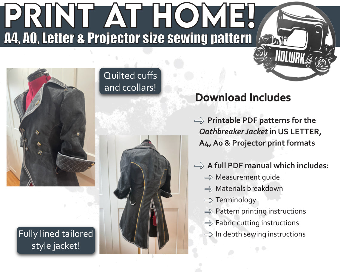 Verso Jacket Sewing Pattern | Fully Lined Coat Pattern + Tutorial Book