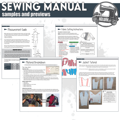 Sciel Jacket Sewing Pattern | Cropped Jacket Pattern | Tutorial Book