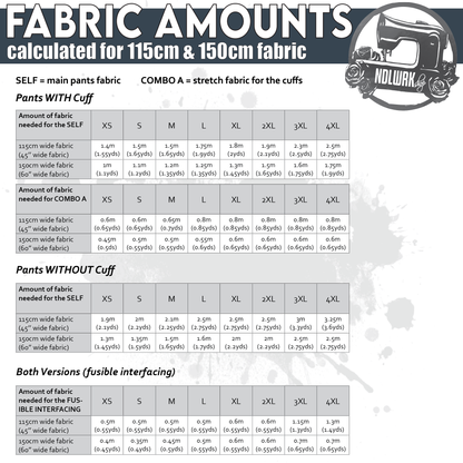 Female Straight Cuffed Pants Sewing Pattern | Expedition33 inspired | PDF File and Tutorial Book