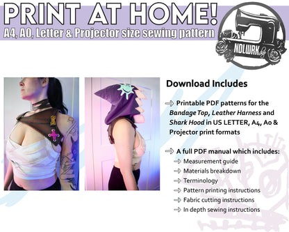 Jinx Sewing Pattern Bundle | Downloadable PDF File and Tutorial Book