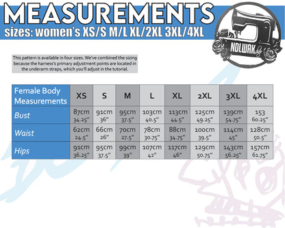 Arcane Jinx Inspired Leather Harness Crafting Pattern/Downloadable PDF File and Tutorial Book