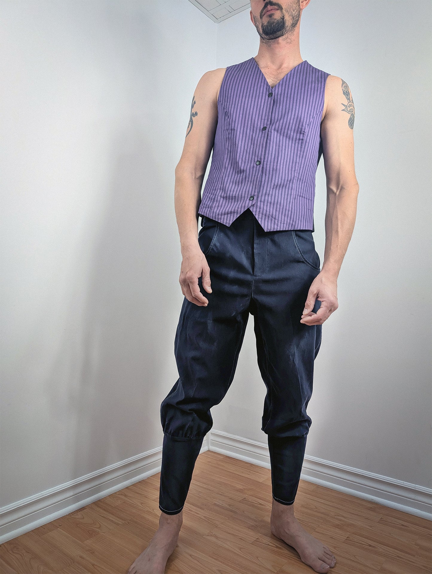 Verso Cosplay Sewing Pattern Bundle – Jacket, Vest, Pants, Cape, Sash & Belts + Six Tutorial books