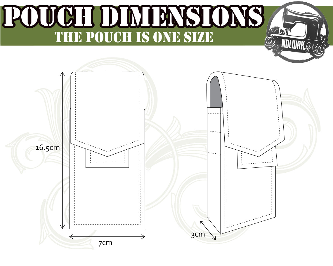 Defense Force Pouch Sewing Pattern/Downloadable PDF File