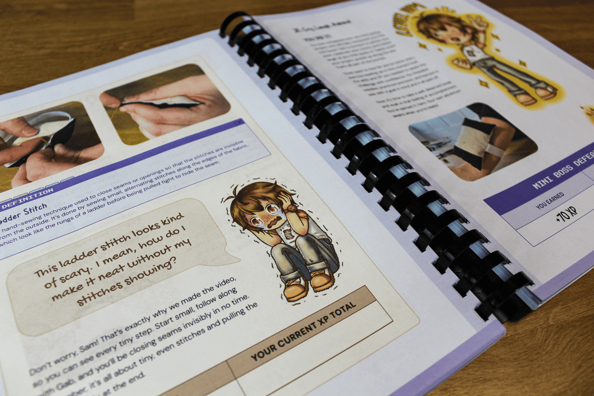 Sewing Saga: A Beginner's Quest - The Flexible Start
