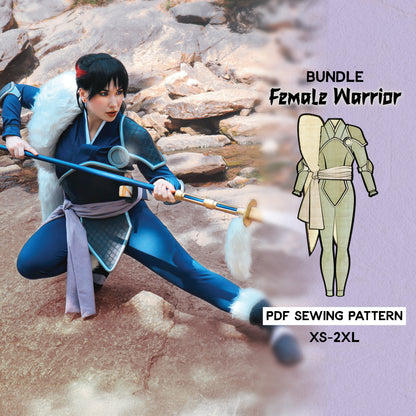 female warrior costume