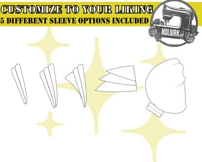 Cosmic Guardians Cosplay Sewing Pattern/Downloadable PDF File