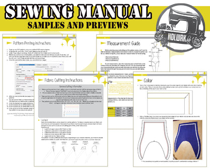 Basic Cosplay Gloves Sewing Pattern/Downloadable PDF File and Tutorial Book