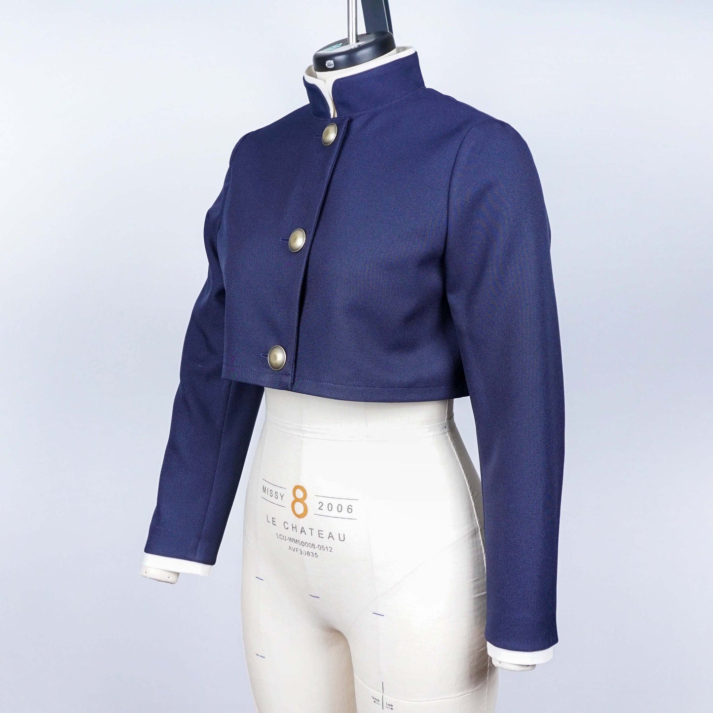 School Girl Crop Jacket Sewing Pattern/Downloadable PDF File and Tutorial Book