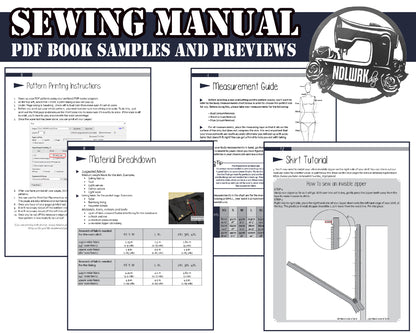 Pencil Skirt Sewing Pattern/Downloadable PDF File and Tutorial Book