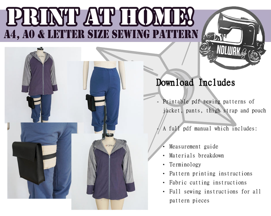 Free Cosplay Sewing Patterns – Downloadable PDF Tutorials