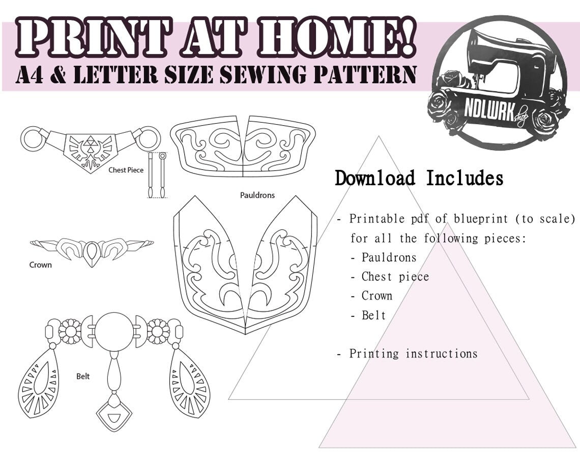 Fairy Princess Accessories Blueprints – ndlwrkshop