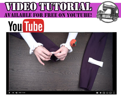 Open Shirt School Girl Uniform Cosplay Sewing Pattern/Downloadable PDF File